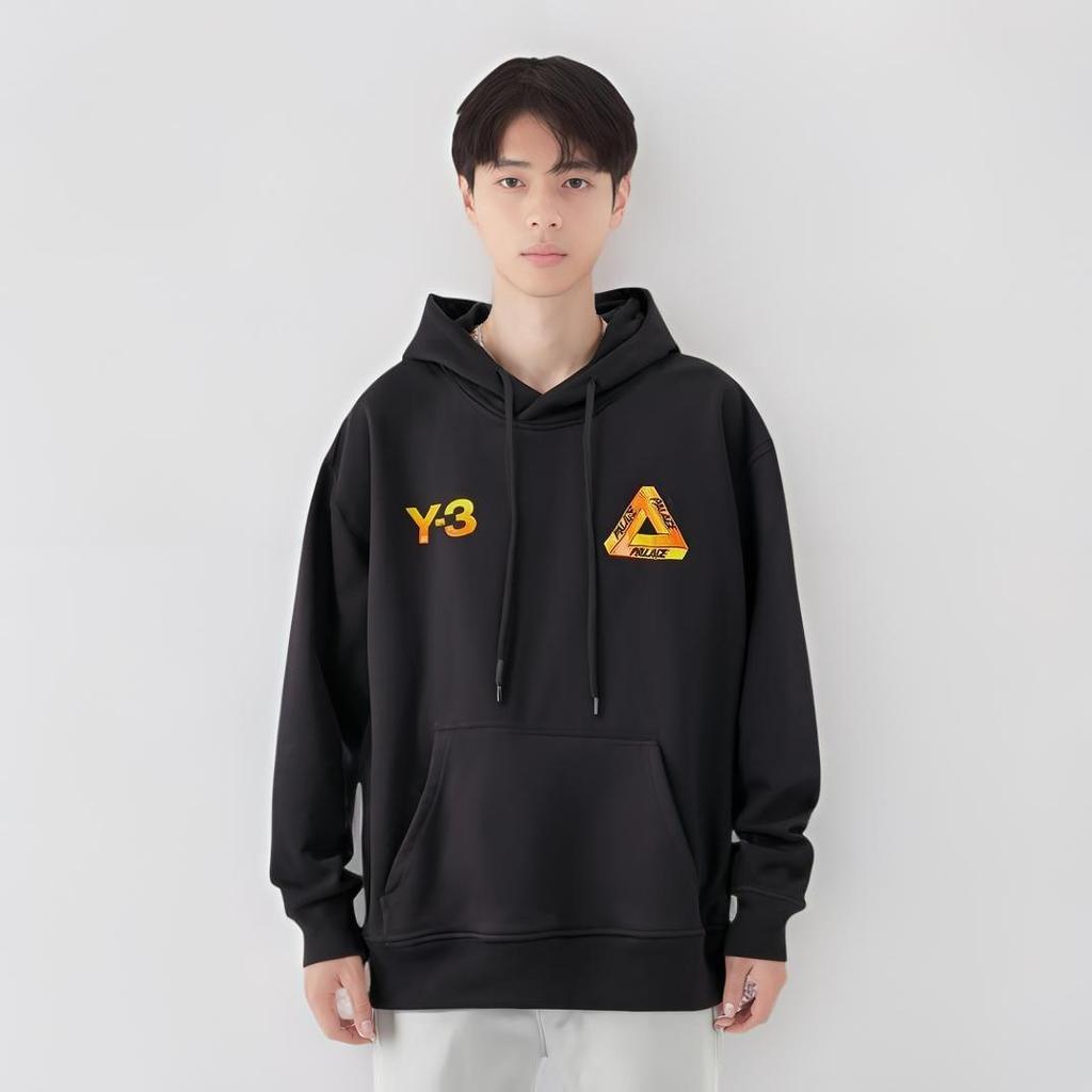 adidas Y-3 X PALACE Logo Hoodie 'Black' Unisex HN9875
