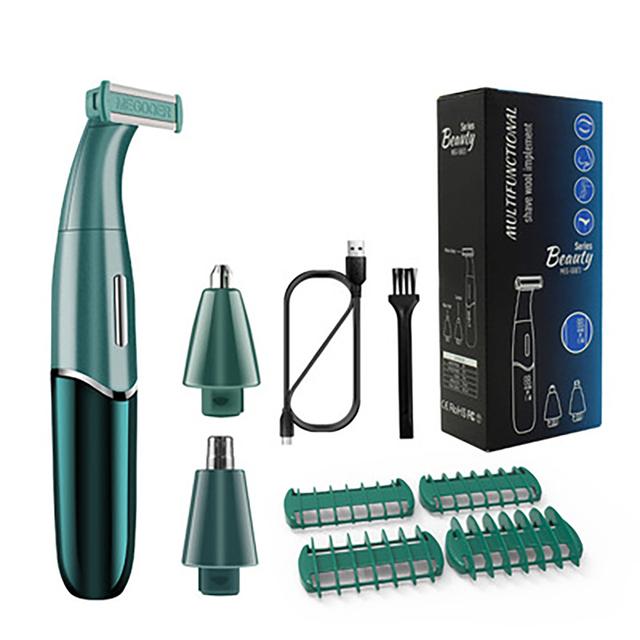 Multi Trimmer 3IN1 Shaver for Men Wet And Dry Shaving Beard Eyebrow Clean Nose Machine Multifunctional Men's Shaving Suit