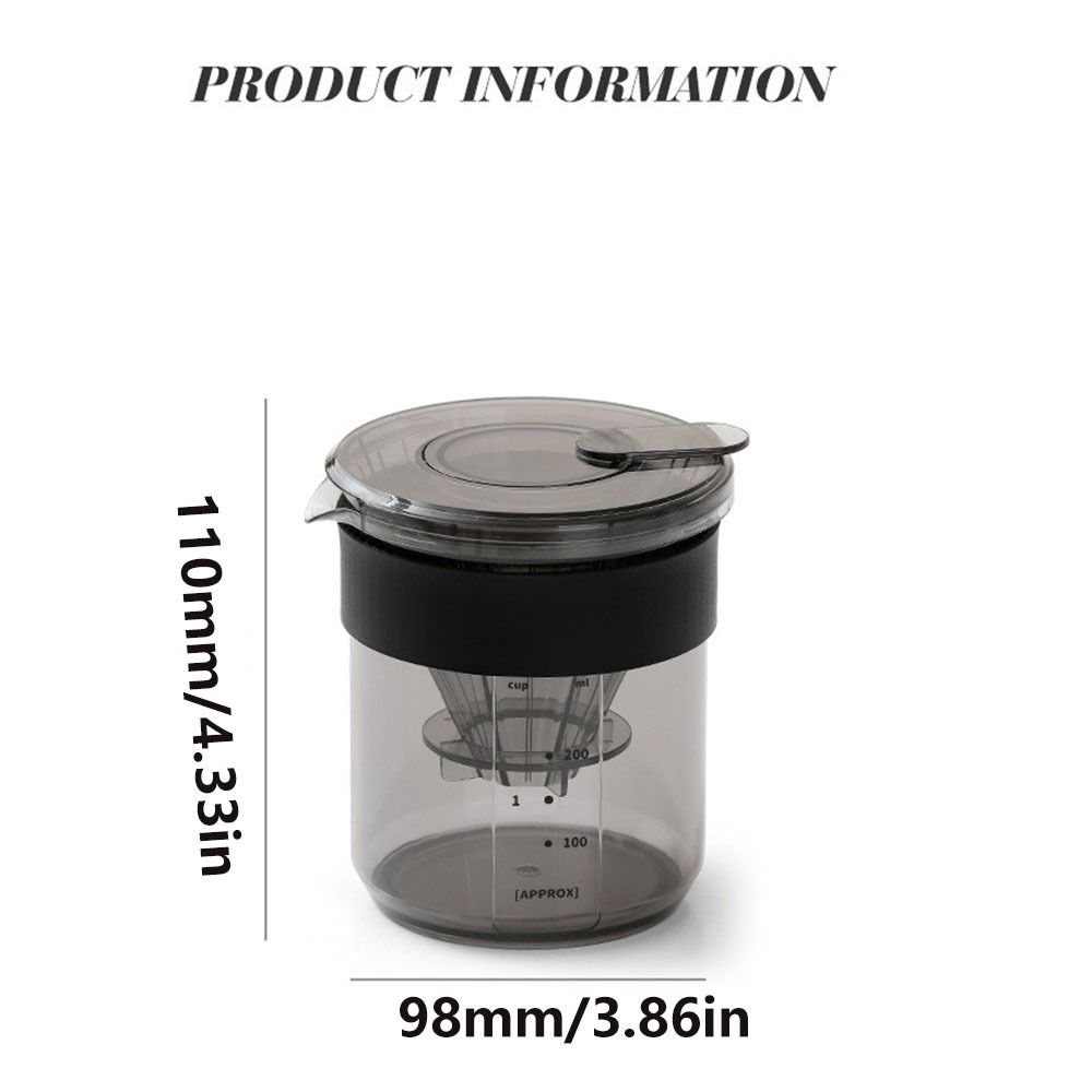 Reusable Hand Brew Coffee Pot Pour Over Coffee Making Pot  for RV Living Vacation