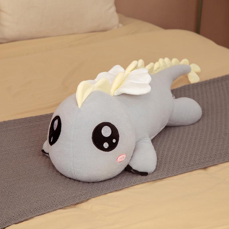 Tyrannosaurus Rex Long Plush Pillow - Soft & Cute Dinosaur Sleep Companion