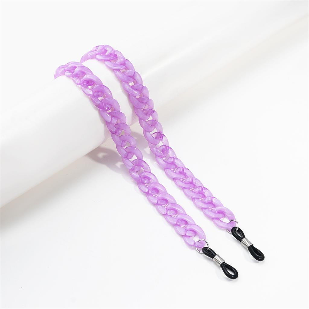 Vibrancy Acrylic Eyewear Chain Glasses Retainer Strap For Active Lifestyles Stylish Glasses Holder Eyeglasses Accessory