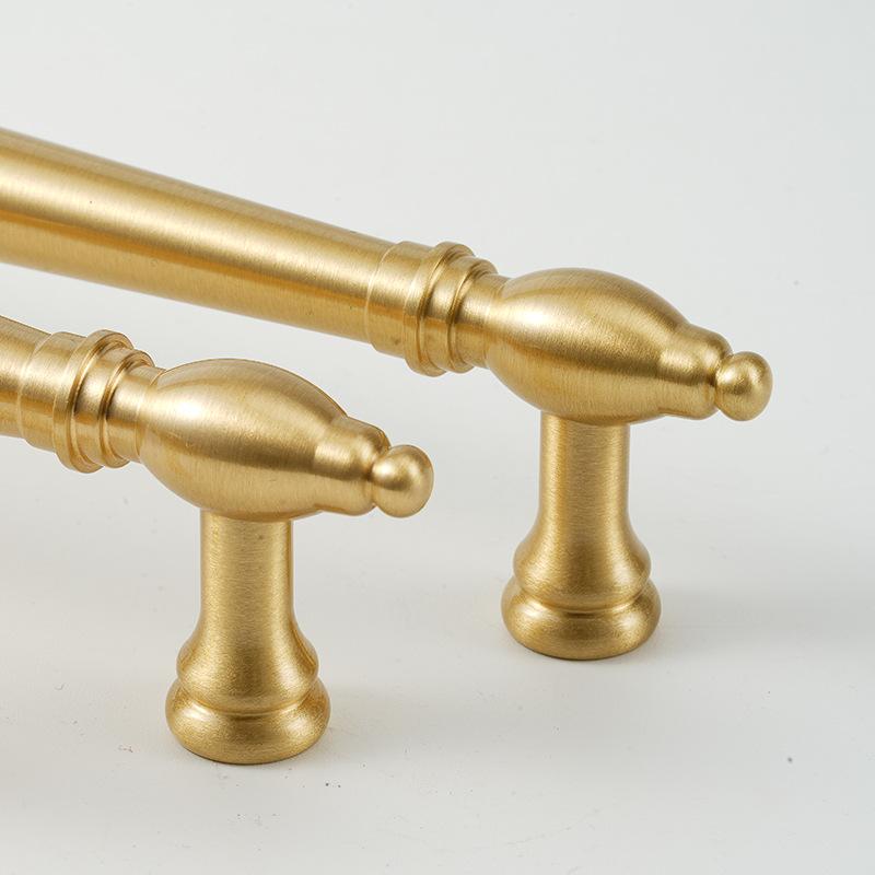 New Design Solid Antique Brass Handle Knobs Home Decorative Hardware Cabinet Drawer Handles