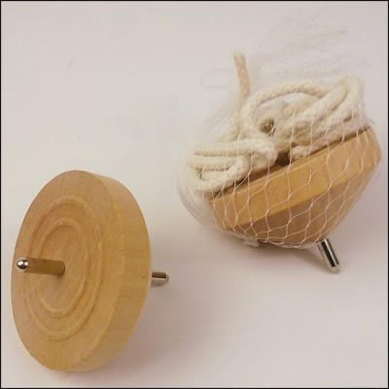 Wooden Colored Iron Core Top Make at Play at Home Home Play 526 Toy, (1 piece) / Home, Home, Hobby, Crafts,
