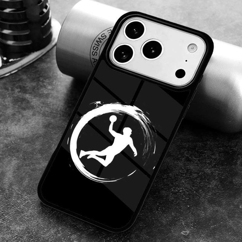 Handball Sport soft Phone Case for iPhone 17 16 15 Pro Max Air 14 13 12 11 Plus Shockproof Cover