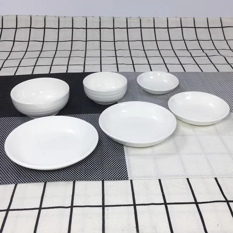 Pure White Ceramic 4-inch Side Dish (30-Pack)