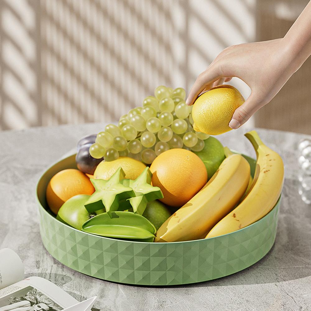 1PC Kitchen Multi-Functional Rotating Storage Rack For Storing Condiments, Snacks, Fruits And Other Items.