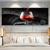 Modern Abstract Golden Wine Glass Boat Canvas Painting Posters and Prints Wall Picture for Living Room Home Decor No Frame