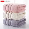 KING SHORE Bath Towel, Class A Pure Cotton, Extra Large And Thick, for Adults, Soft, Absorbent, Skin-Friendly, 140*72cm, 445g, Gray