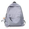 New Schoolbag Women's Simple High School Junior High School Backpack Men's Casual Backpack Dirt-resistant Large-capacity Cross-border