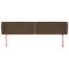 Headboard - Maison Exclusive - Dark Brown - 183x23x78/88 Cm - Adjustable Height