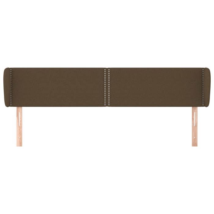 Headboard - Maison Exclusive - Dark Brown - 183x23x78/88 Cm - Adjustable Height