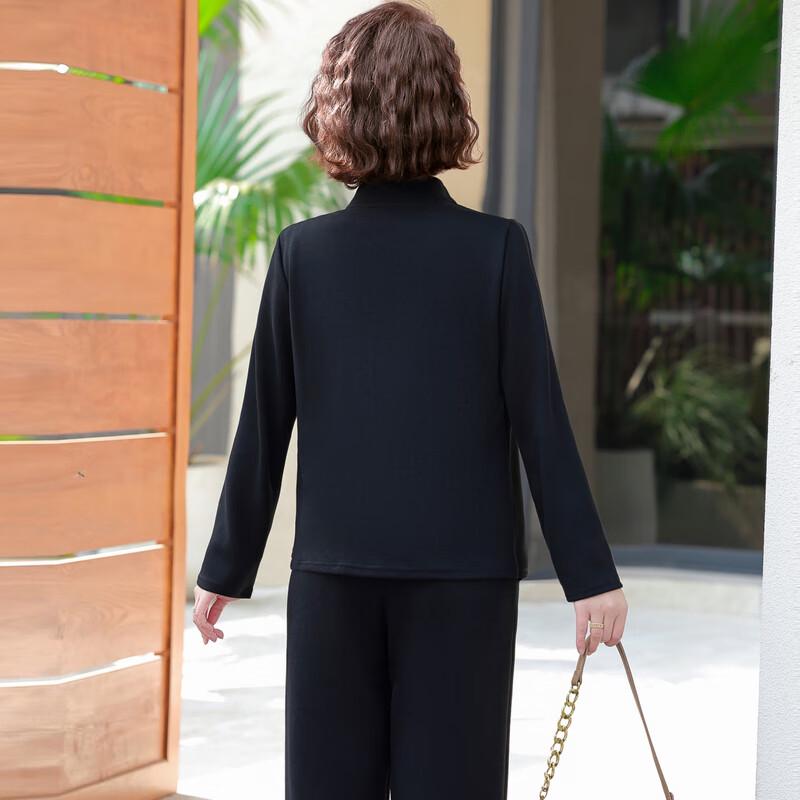 Women's Mid-Aged Casual Sportswear Two-Piece Set