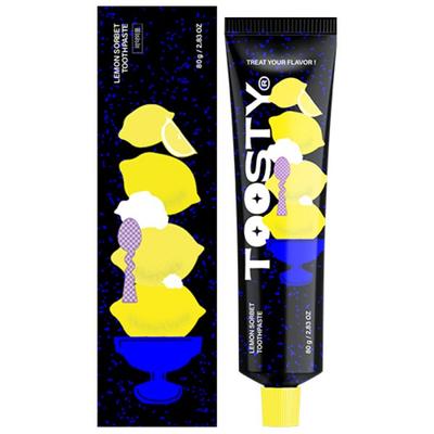 Pasta do zębów Sorbet Cytrynowy z Kawałkami, 80g, 1 sztuka