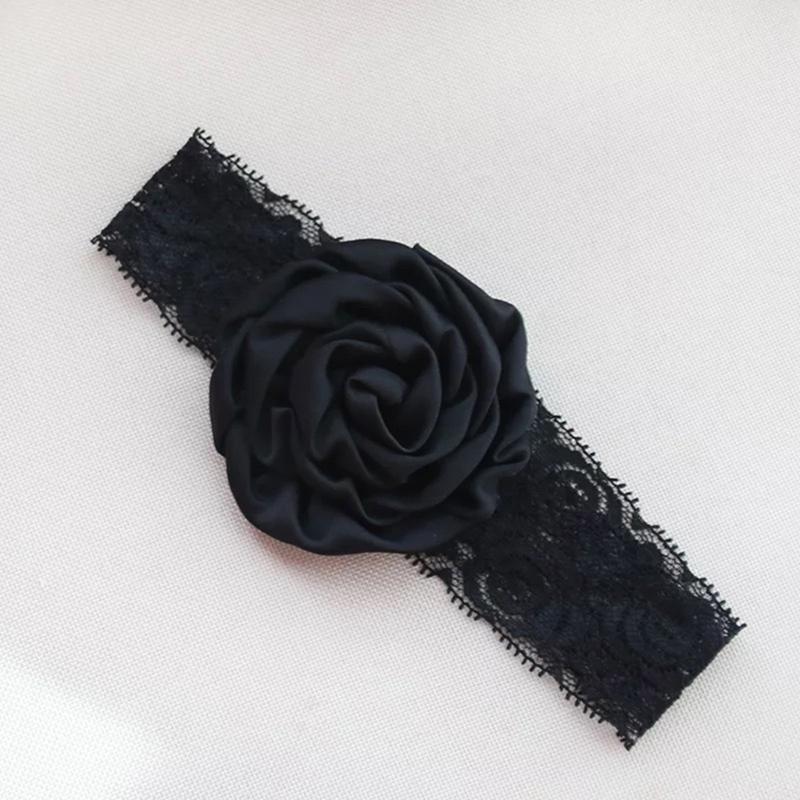 3-color Lace Rose Braided Ribbon Choker Gothic Wide Choker Vintage 90s Lace Choker Collar Necklace for Women Girls