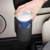 Auto Back Seat Cup Holder Organizer PU Leather Automotive Drink Rack Storage Bin Car Interior Accessories Car Door Cup Holder