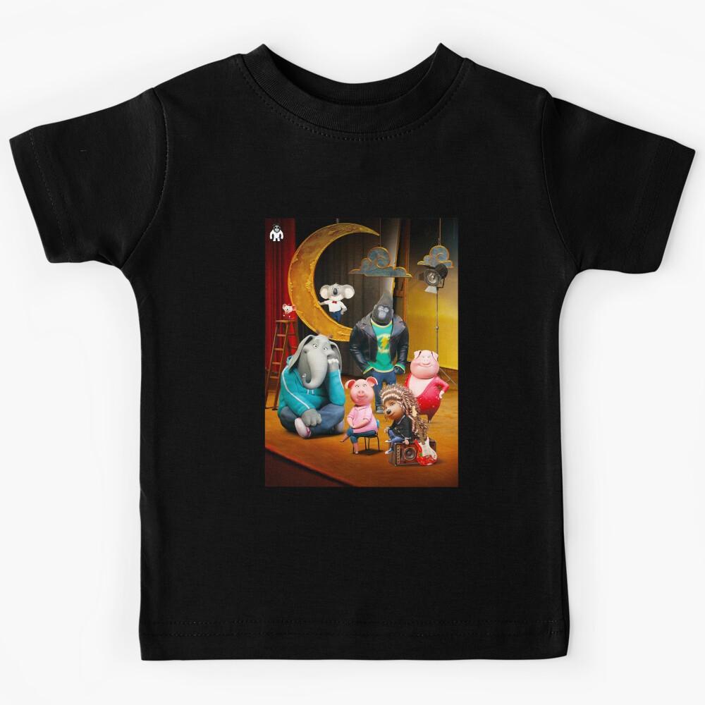 Sing (2016) Movie Poster Kids T-Shirt 100