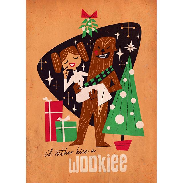 Disney Star Wars Cartoon Christmas Prints Poster Canvas Painting Modern Wall Art Picture For Living Room Bedroom Home Decoration