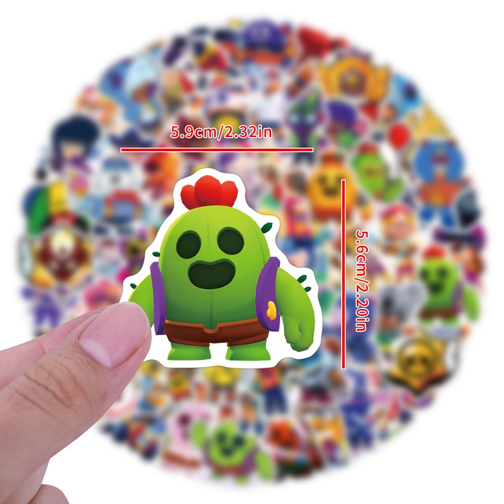 110 Autocolante Noi Brawl Stras Graffiti Decorează Valiză Telefon Mobil Autocolante Impermeabile