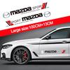 3D Metall Auto Styling Zubehör Außen Karosserie Aufkleber für Mazda CX-30 CX-5 CX-9