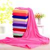 Serviette de bain - Absorbent - Microfibre - 70x140cm - Rose - Lavable