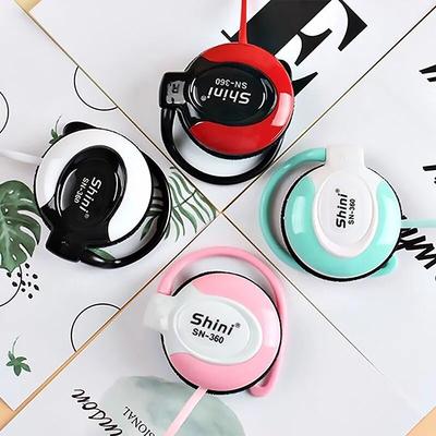 Drátová sluchátka Stereo 3,5mm Za ucho Hudební Herní Sluchátka s mikrofonem Pro Mobilní Telefon PC Notebook MP3 MP4 Drátová Náhlavní Sluchátka