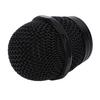 Microphone Ball Head Mesh Grill Stainless Steel Mic Mesh Cover Replacement Black