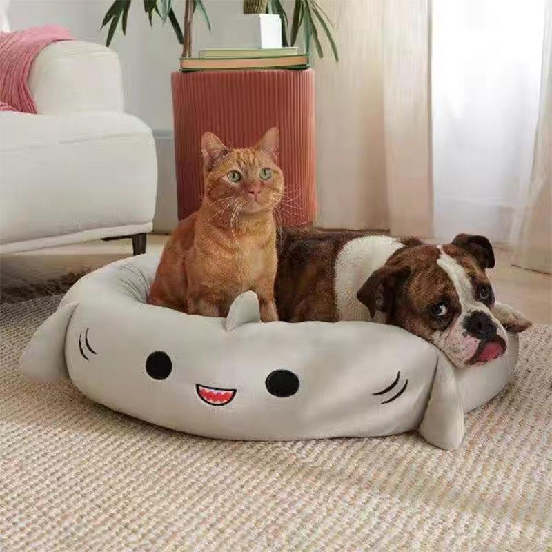 

Pet Nest Dog Nest Pet Nest Small Dog Cat Плюшеве Pet Nest Креативне ліжко Теплий спальний мішок Довге плюшеве м яке ліжко для тварин Спокійне ліжко S сірий