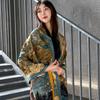 Korean High-End Scarf Castle Oil Painting Style Versatile Shawl Printed Scarf
