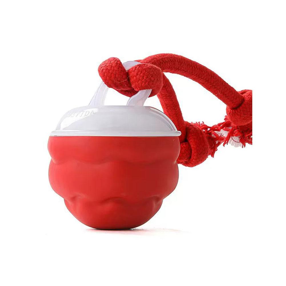 

Smart Dog Toy Ball Electronic Interactive Pet Toy Moving Ball USB Automatic Moving Bouncing for Puppy Birthday Gift червоний