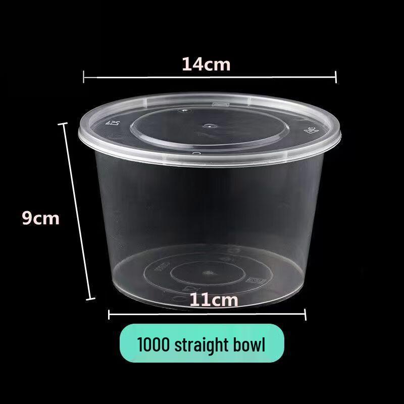 Chuanghui Round Disposable Takeaway Bowls with Lids