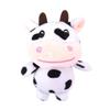 Cute Black and White Little Cow Doll Plush Toy Grab Machine Doll Bag Keychain Annual Meeting Doll Gift