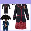 Das Umbrella Academy Cosplay-Kostüm mit bequemem Baumwollmischmaterial für Halloween