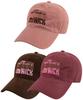 Wig Kissy Heart Cotton Peach Ball Cap