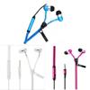 Metal Zipper Earphones With Microphone For Mobile Phone Listening And Call Control