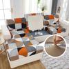 Printed Sofa Slipcover Soft Non-slip Stretch Sofa Cover for Living Room Bedroom Office Home Decor Pets Kids Furniture Protector