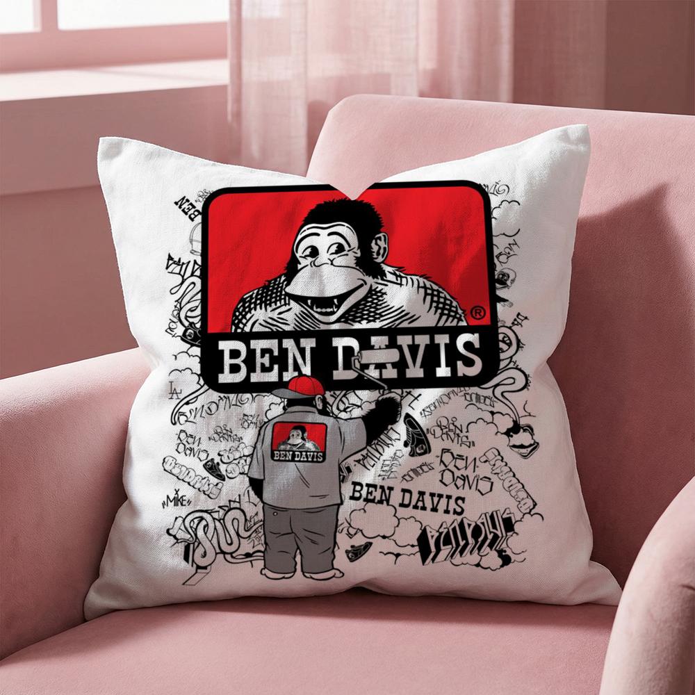 

Luxury B-Ben D-Davis Cushion Cover Multi-Scene Pillow Cover for Home & Car - Reversible, Soft & Durable for Daily Use 30cmx30cm