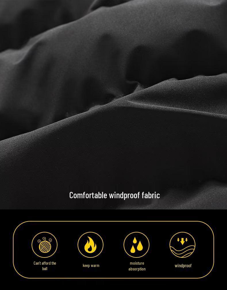 Herre Lett Bomull Ermeløs Vest - Varm Overbekledning for Vår, Høst og Vinter