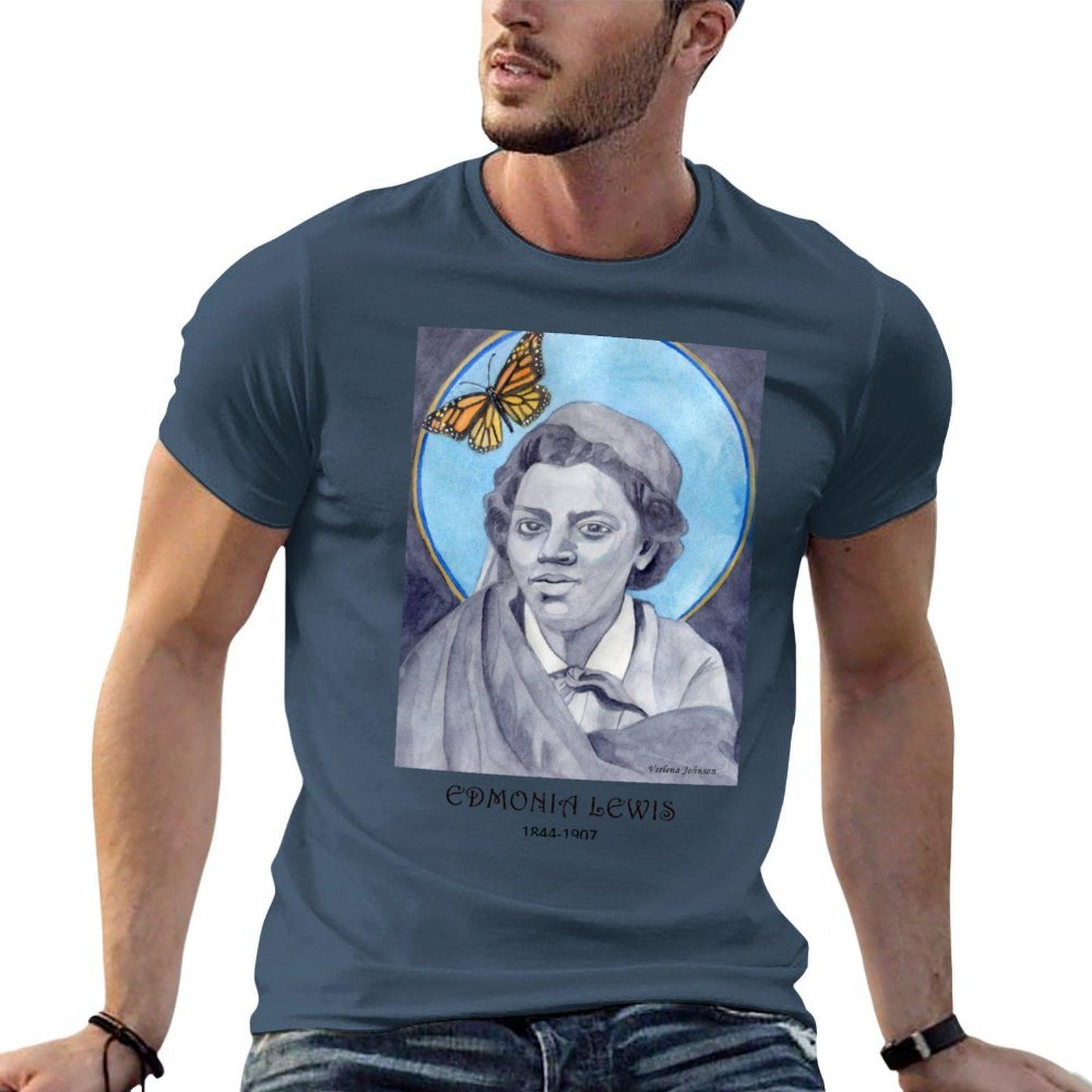Edmonia Lewis Portrait TShirt t shirt man plain anime t shirts oversize TShirt S