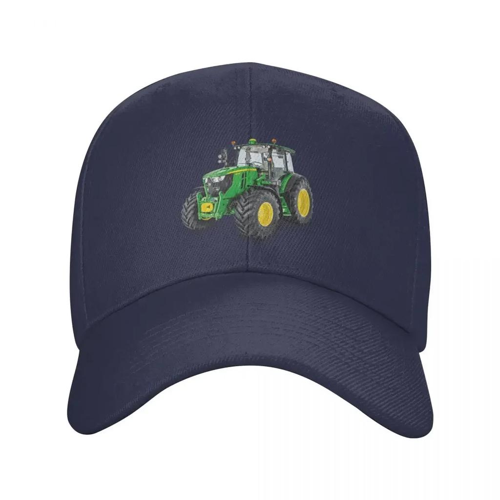 Custom Tractor Baseball Cap Sports Unisex Womens Adjustable Dad Hat Autumn Snapback Trucker Hats Summer Caps