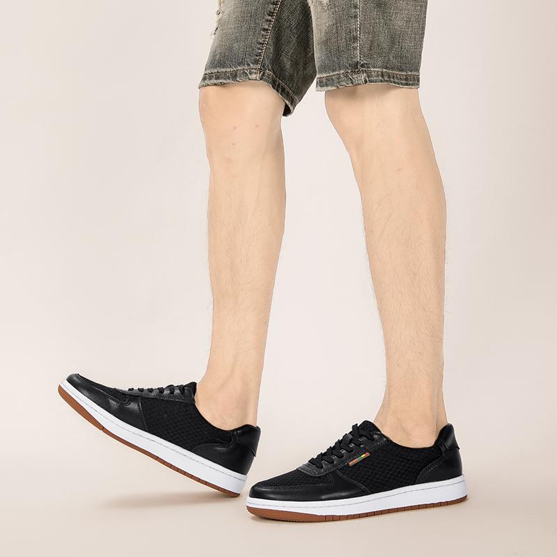 Fashion Mesh Cloth Classic Male Flats Non-Slip Walking Shoes for Men All-match Mens Breathable Sneakers 2025 New Men Casual Travel Shoes