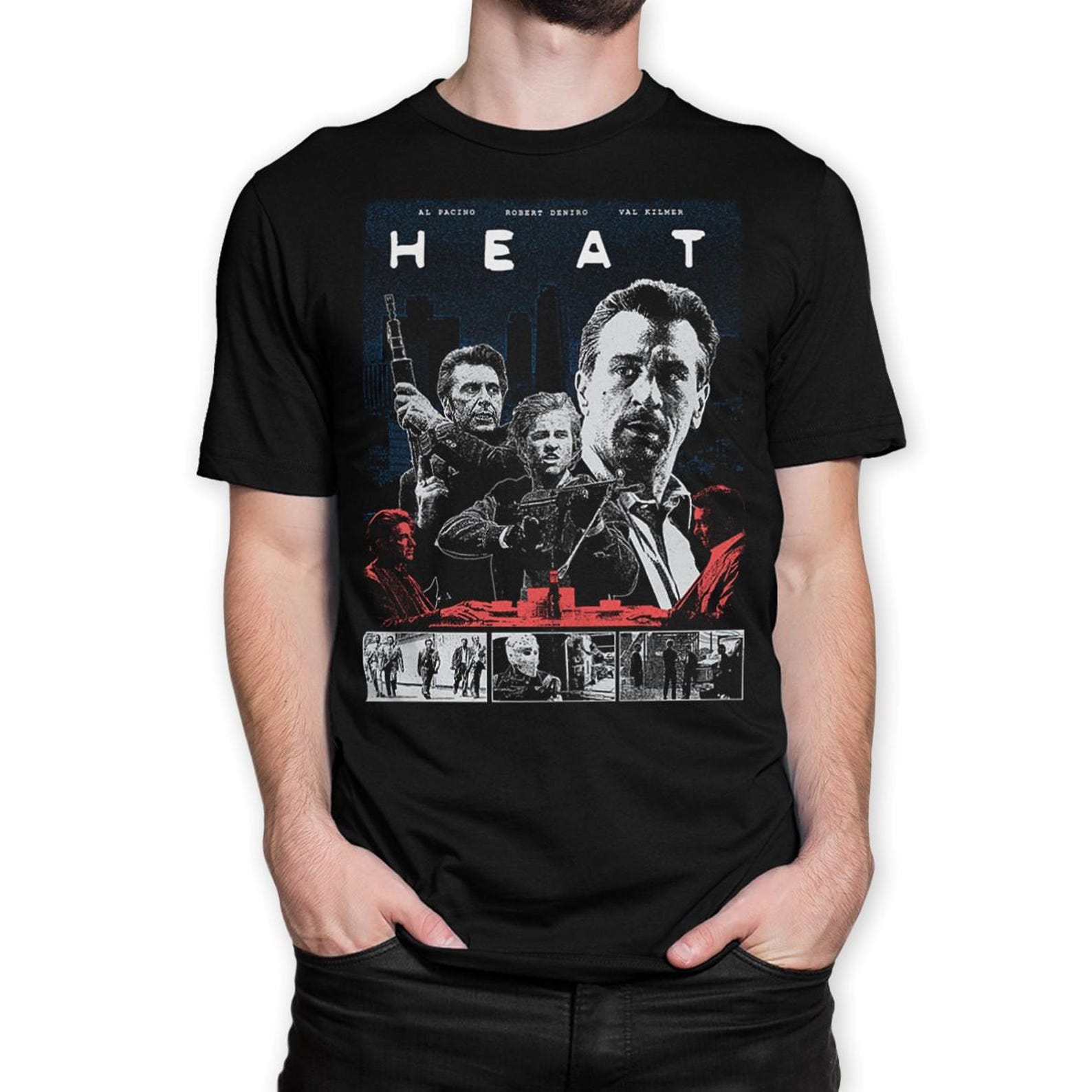 Heat 1995 by Michael Mann T-Shirt, Men s Women s Sizes (MOV-432008) S