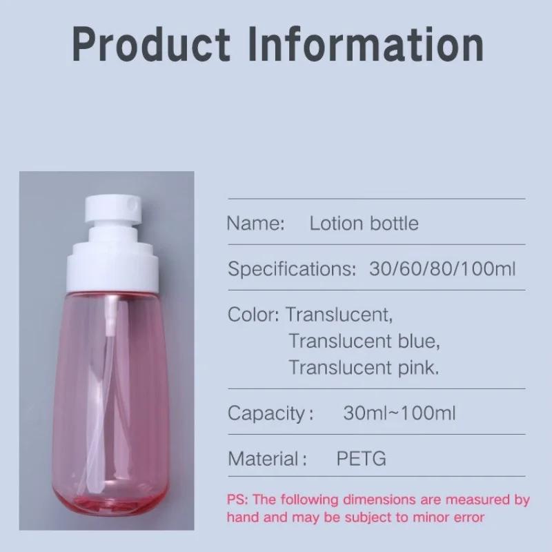 1pc/set Spray Bottle 30ml/60ml/100ml Split Bottle Alcohol Disinfection Small Watering Can (color Random)