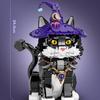 Magic Kitten 1128-Piece Building Blocks Set - Educational Halloween Toy