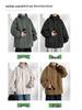 Men's Plus Size Casual Hooded Jacket - Windproof & Trendy for Spring/Autumn