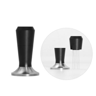 Distribuidor de café Leeseph con agitador magnético para espresso, herramienta de distribución WDT, apisonador de aguja, accesorios para café