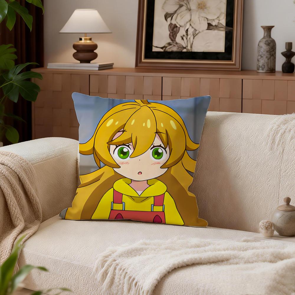 

Drama Sweetness and Lightning Cushion Cover Cushion Cover Set 4Pcs 50x50 45x45 40x40 Pillowcase Decorative Sofa Home Decor 30X30cm