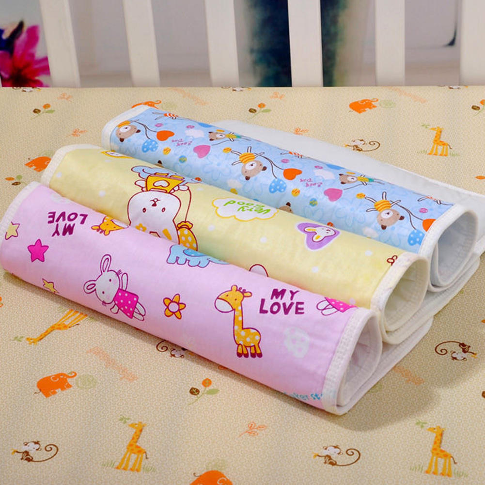 Buy Newborn Baby Girl Boy Kid Cotton Waterproof Urine Pad Cushion