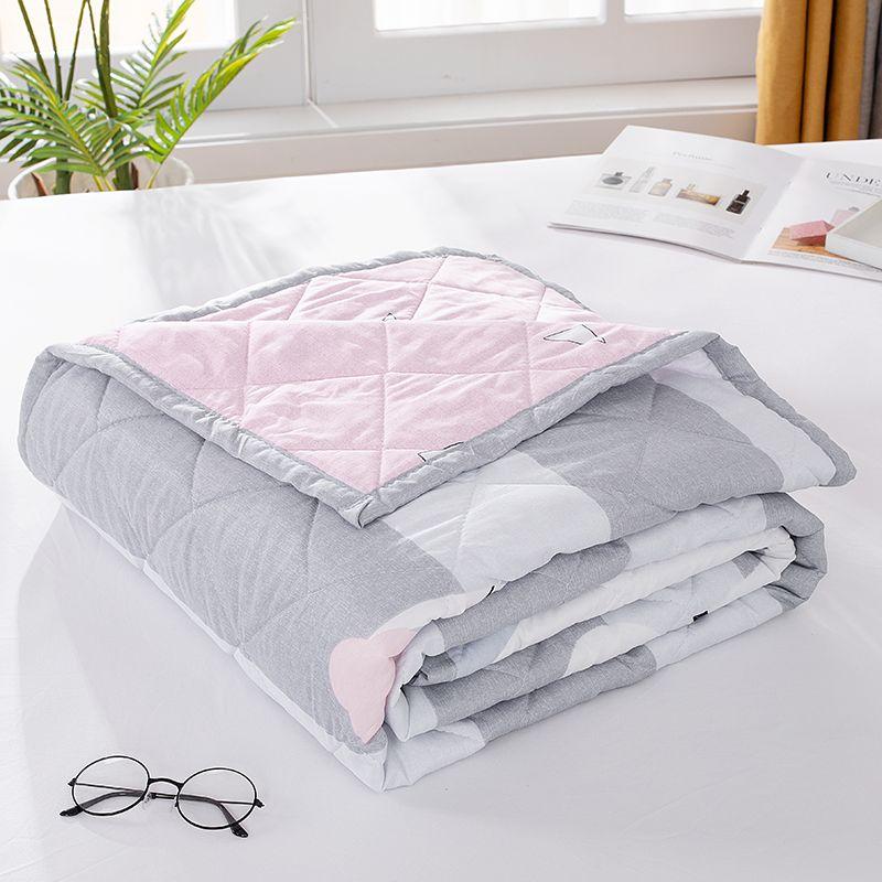 Summer Cool Machine Washable Quilt Winter Quilt Single Dormitory Quilt Double Washable Spring and Autumn Student Quilt Core