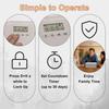Timed Lock Box: Password-Protected Medicine and Phone Safe