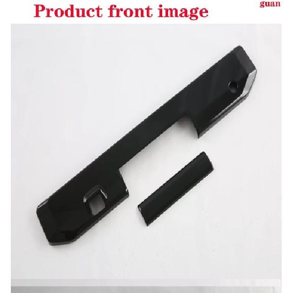 Car tailgate handle decorative strip Black For Mitsubishi L200 2024-2025